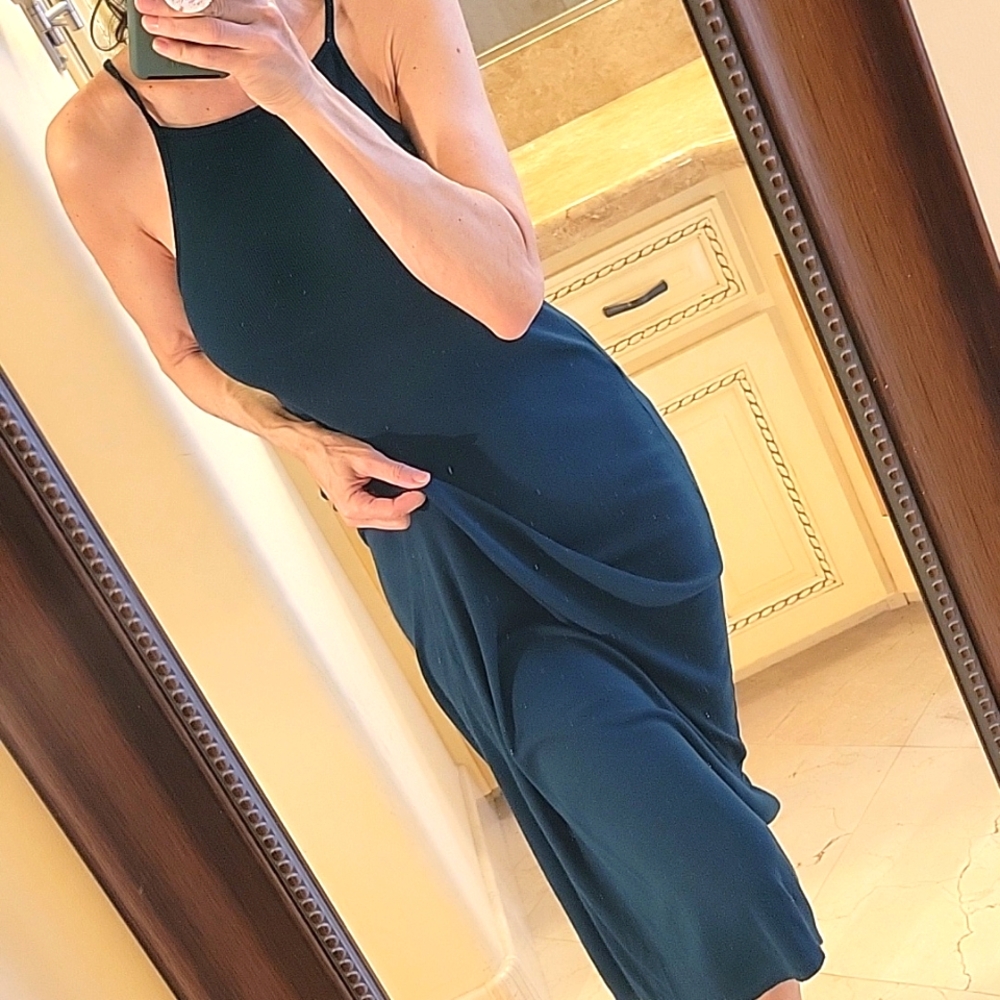 Forever 21 Rich Team Cami Micro-Ribbed Maxi Dress, M - Picture 3 of 16